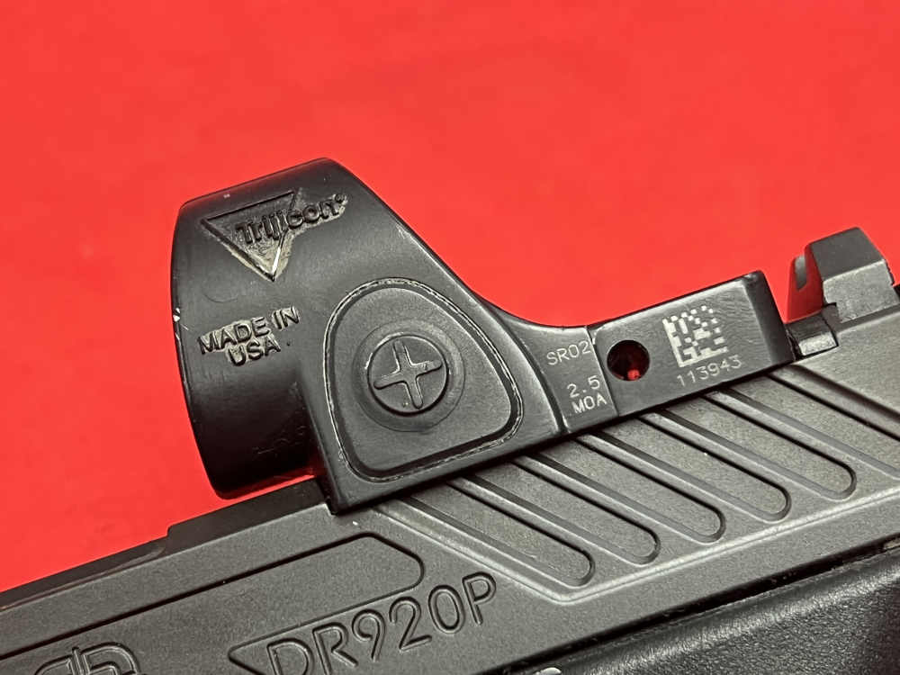 Shadow Systems DR920P Elite Comp in 9mm w/ Trijicon SRO 2.5 MOA-img-6