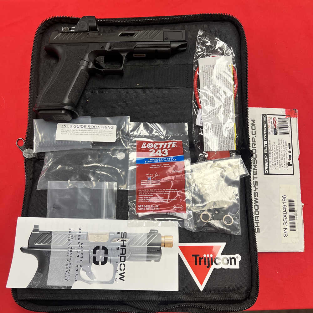 Shadow Systems DR920P Elite Comp in 9mm w/ Trijicon SRO 2.5 MOA-img-0