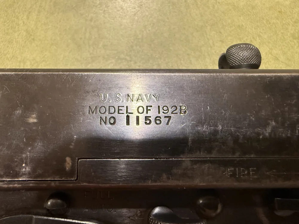 Colt 1921/28 Navy Overstamp Transferable Machine gun-img-7
