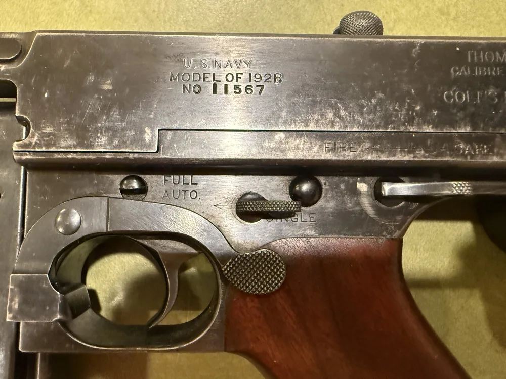 Colt 1921/28 Navy Overstamp Transferable Machine gun-img-6