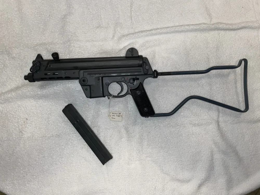 Walther MPK Pre Sample Machine Gun-img-1