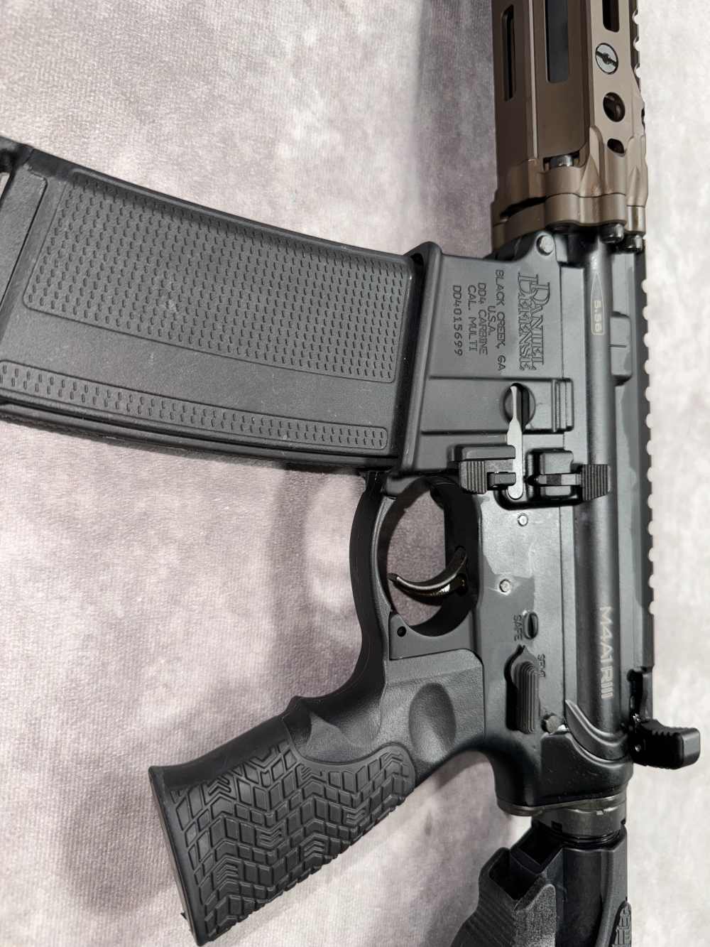 USED! DANIEL DEFENSE MODEL M4A1 RIII 14.5” P&W 5.56 $.01 PENNY -img-12