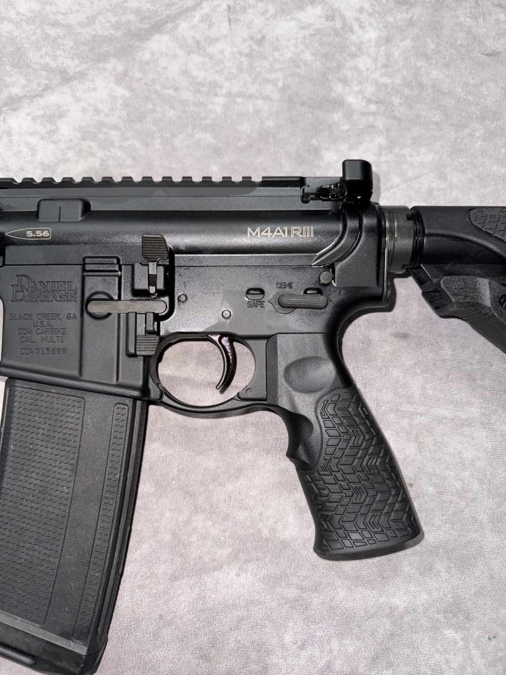 USED! DANIEL DEFENSE MODEL M4A1 RIII 14.5” P&W 5.56 $.01 PENNY -img-6