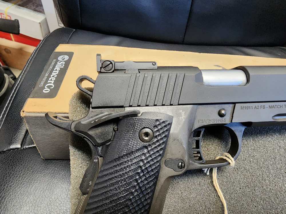 PICS! NEW ROCK ISLAND PRO ULTRA MATCH 1911 5" 9 MM A2 FS 56645 8 TACT M1911-img-4