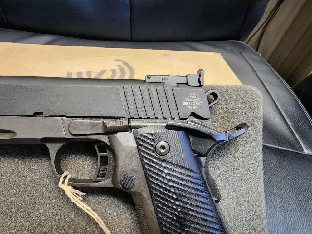 PICS! NEW ROCK ISLAND PRO ULTRA MATCH 1911 5" 9 MM A2 FS 56645 8 TACT M1911-img-9