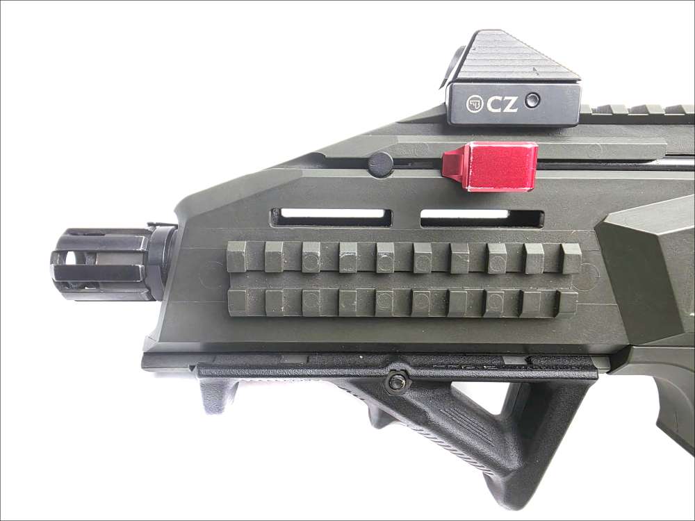 CZ Scorpion EVO 3 S1 9mm Semi Auto Pistol W/ THREADED 7.72" Barrell Xtras-img-1