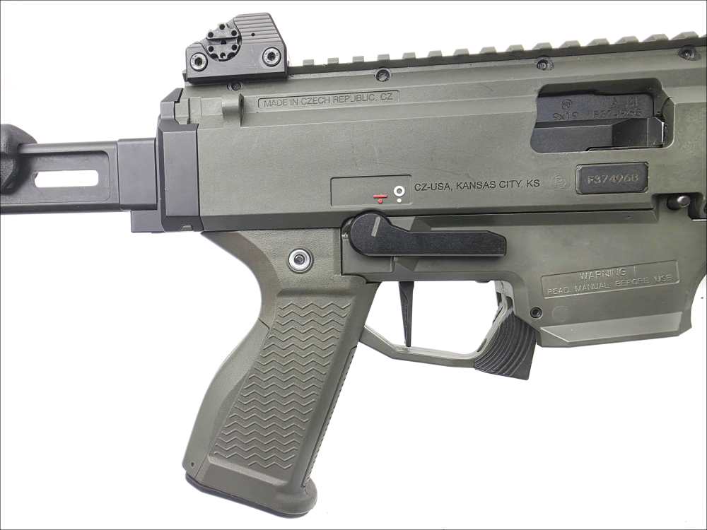 CZ Scorpion EVO 3 S1 9mm Semi Auto Pistol W/ THREADED 7.72" Barrell Xtras-img-11