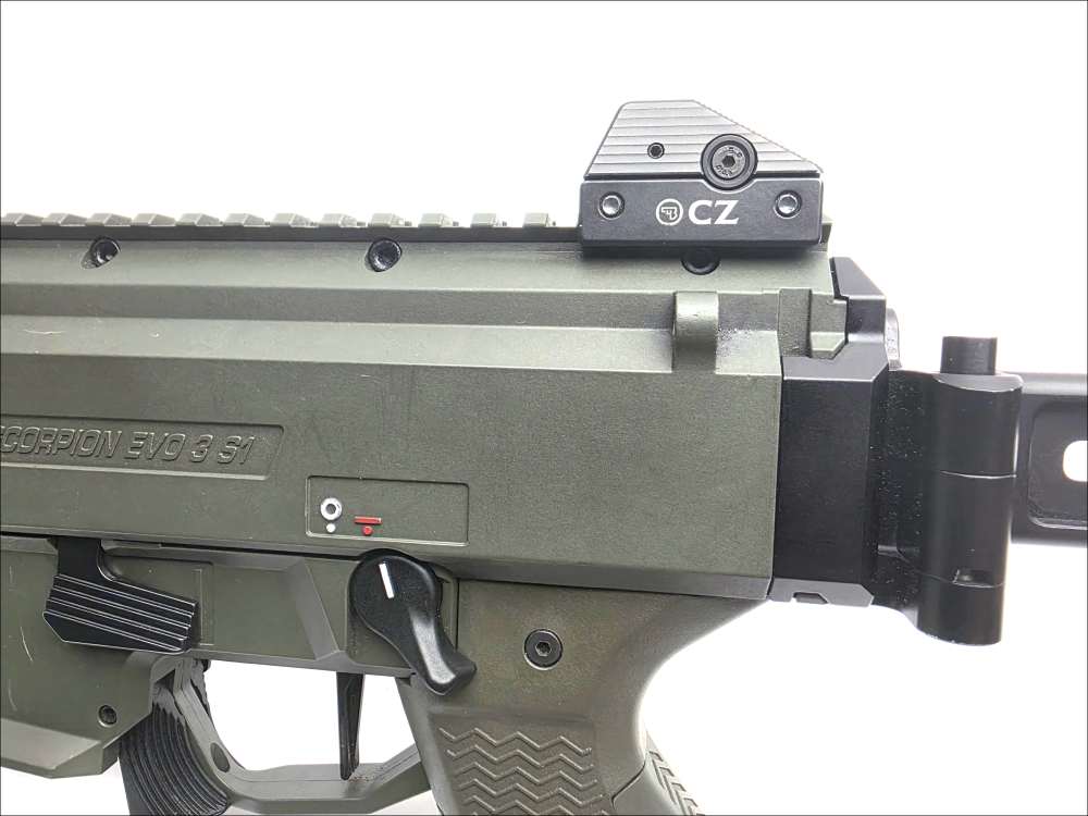 CZ Scorpion EVO 3 S1 9mm Semi Auto Pistol W/ THREADED 7.72" Barrell Xtras-img-3
