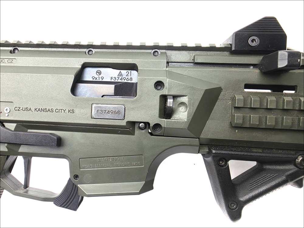 CZ Scorpion EVO 3 S1 9mm Semi Auto Pistol W/ THREADED 7.72" Barrell Xtras-img-10