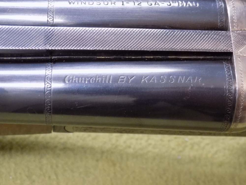 Churchill by Kassnar, Windsor I 12-gauge 3" Magnum, Custom Briley Chokes  -img-24