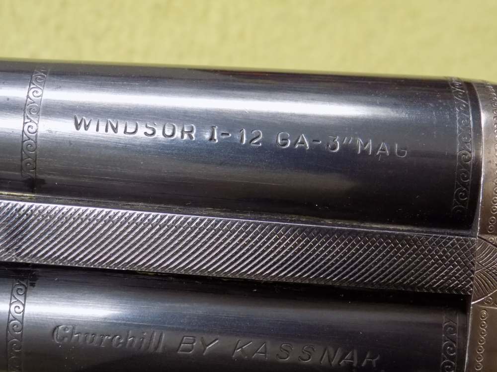 Churchill by Kassnar, Windsor I 12-gauge 3" Magnum, Custom Briley Chokes  -img-25