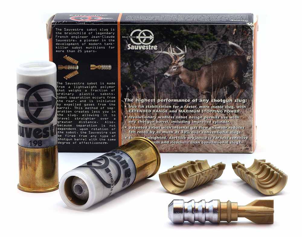 Rare Sauvestre 12 GA Slugs – High Penetration Collectible Ammo-img-0