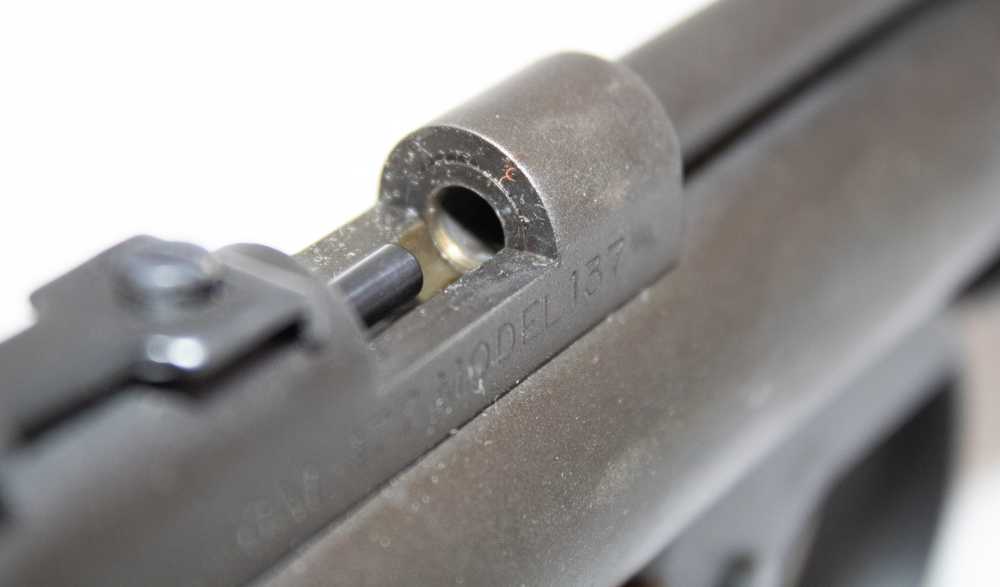 Benjamin Franklin 137 Pneumatic Pistol .177 Pellet MFG 1946-85 Matte Black-img-8