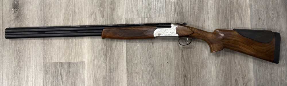 Savage Arms Stevens 555 Over/Under 12GA Shotgun w/ Special Etching On Sale-img-4