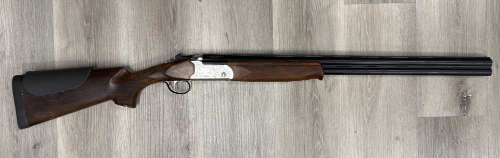Savage Arms Stevens 555 Over/Under 12GA Shotgun w/ Special Etching On Sale-img-0