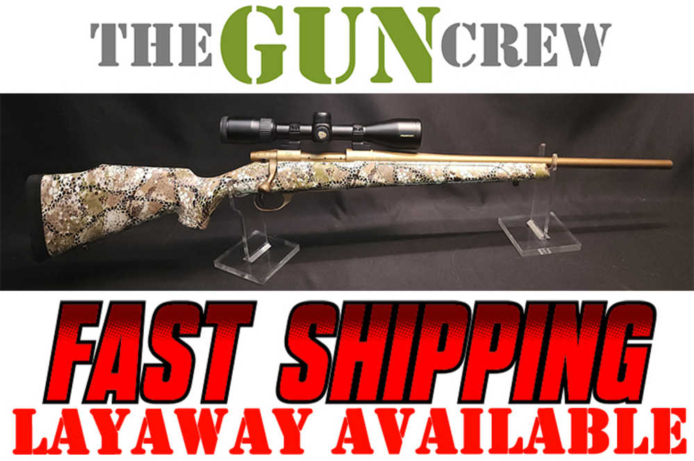 Weatherby Vanguard 350 Legend Badland Camo  W/ 3-9x Scope  20" Layaway-img-0
