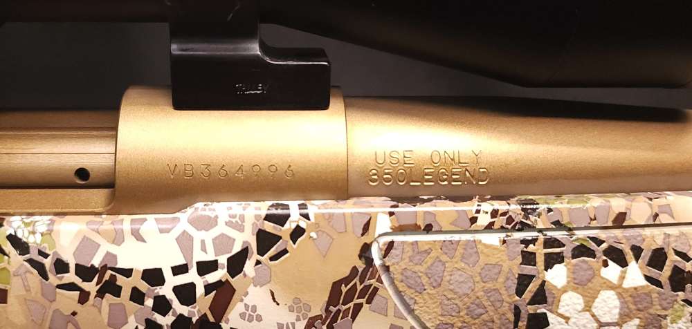 Weatherby Vanguard 350 Legend Badland Camo  W/ 3-9x Scope  20" Layaway-img-9