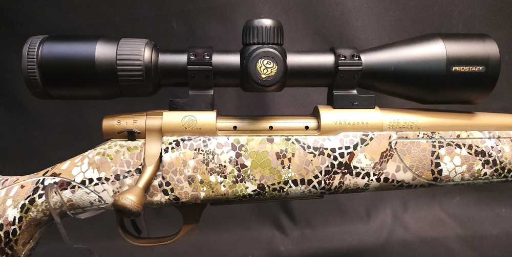 Weatherby Vanguard 350 Legend Badland Camo  W/ 3-9x Scope  20" Layaway-img-6