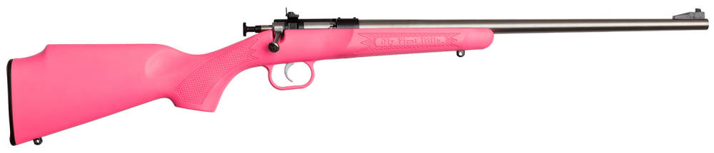 KSA Crickett Youth Single Shot 22lr Pink/SST #KSA2221 New NO RESERVE-img-0