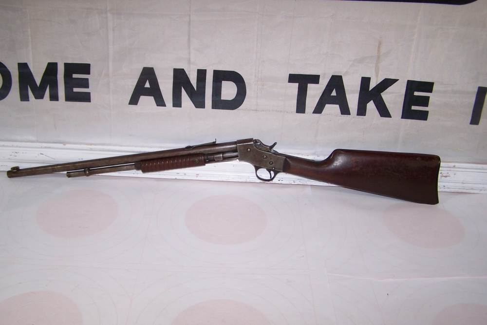 J. Stevens model 70 22 LR 20" Pump Gunsmith Special-img-0