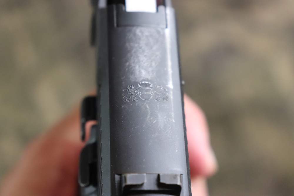 Solothurn Swiss Police Sig P225 9mm semi auto 3.75" 2 mags penny start-img-15