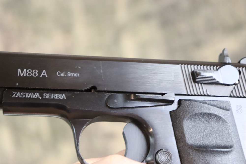 Zastava M88 9mm semi auto 3 3/4" 2 mags LNIB penny start-img-12