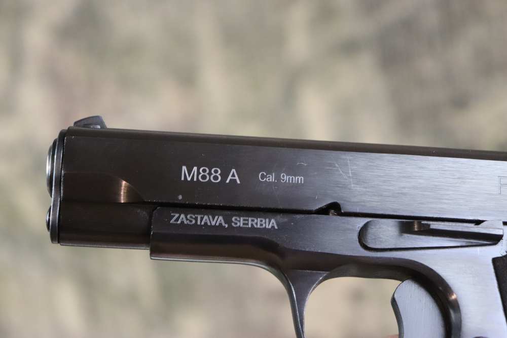Zastava M88 9mm semi auto 3 3/4" 2 mags LNIB penny start-img-11