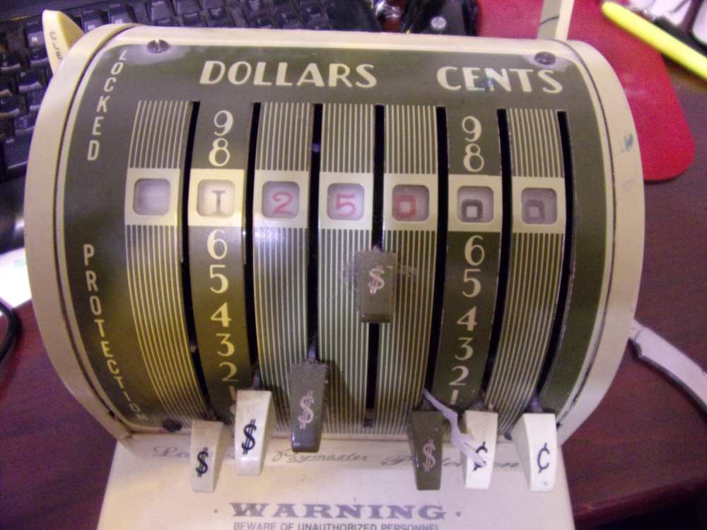 PAYMASTER CHECK WRITER LOOK ! REDUCED-img-2