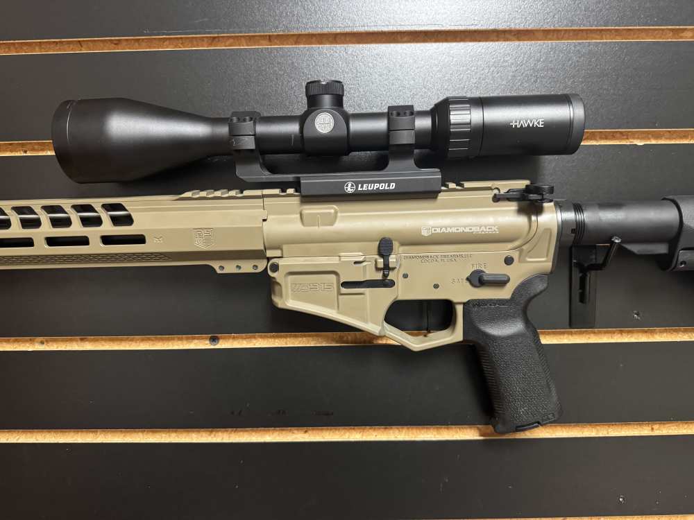 Diamondback DB15, 6.5 Grendel, 18”, Hawke 4-12x50, Triggertech, Make Offer -img-6
