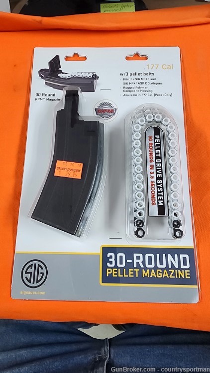 Lot of 8 - Sig Sauer 30-rd Magazines .177 MCX MPX AMRC-177-30-img-0