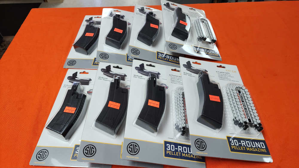 Lot of 8 - Sig Sauer 30-rd Magazines .177 MCX MPX AMRC-177-30-img-2