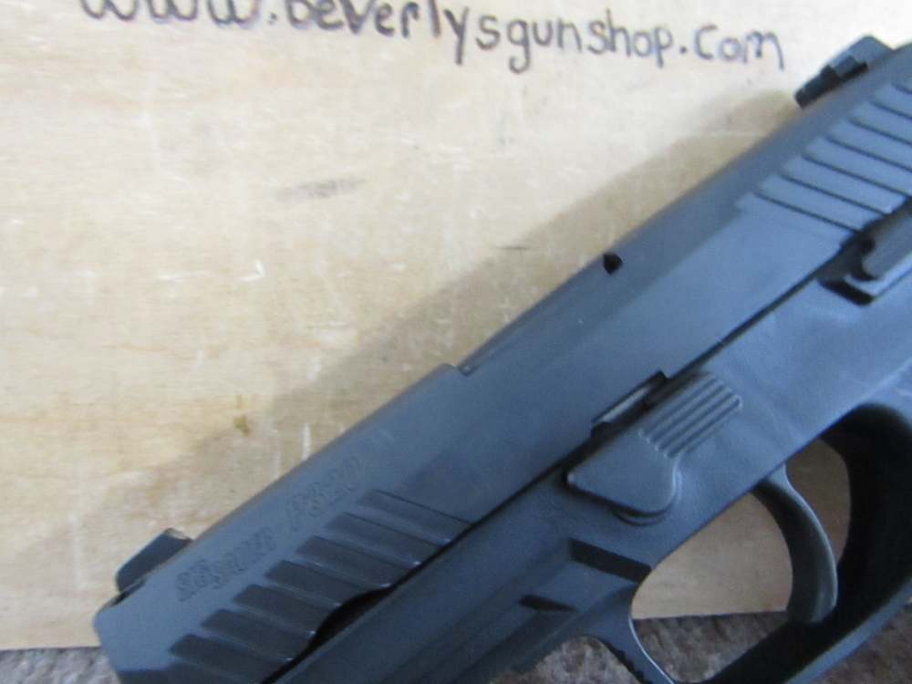 Sig Sauer P320 9mm Semi Auto Pistol 4" Barrel Black-img-6