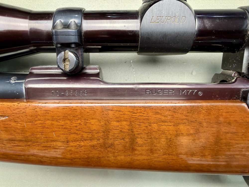 Ruger M77 .30-06 Springfield Tang Safety Rifle w/ Leupold Vari-X II 3-9x-img-14