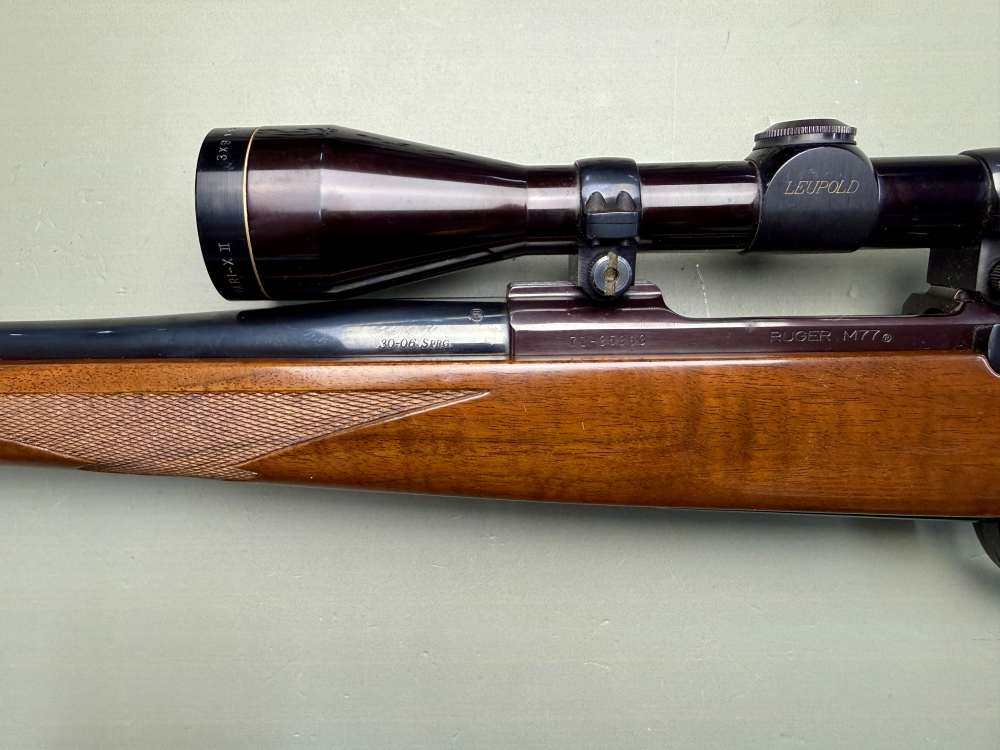 Ruger M77 .30-06 Springfield Tang Safety Rifle w/ Leupold Vari-X II 3-9x-img-10