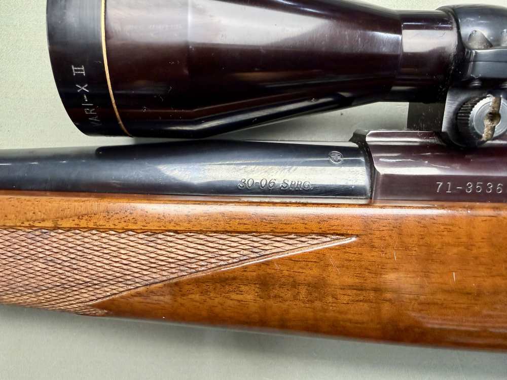 Ruger M77 .30-06 Springfield Tang Safety Rifle w/ Leupold Vari-X II 3-9x-img-15
