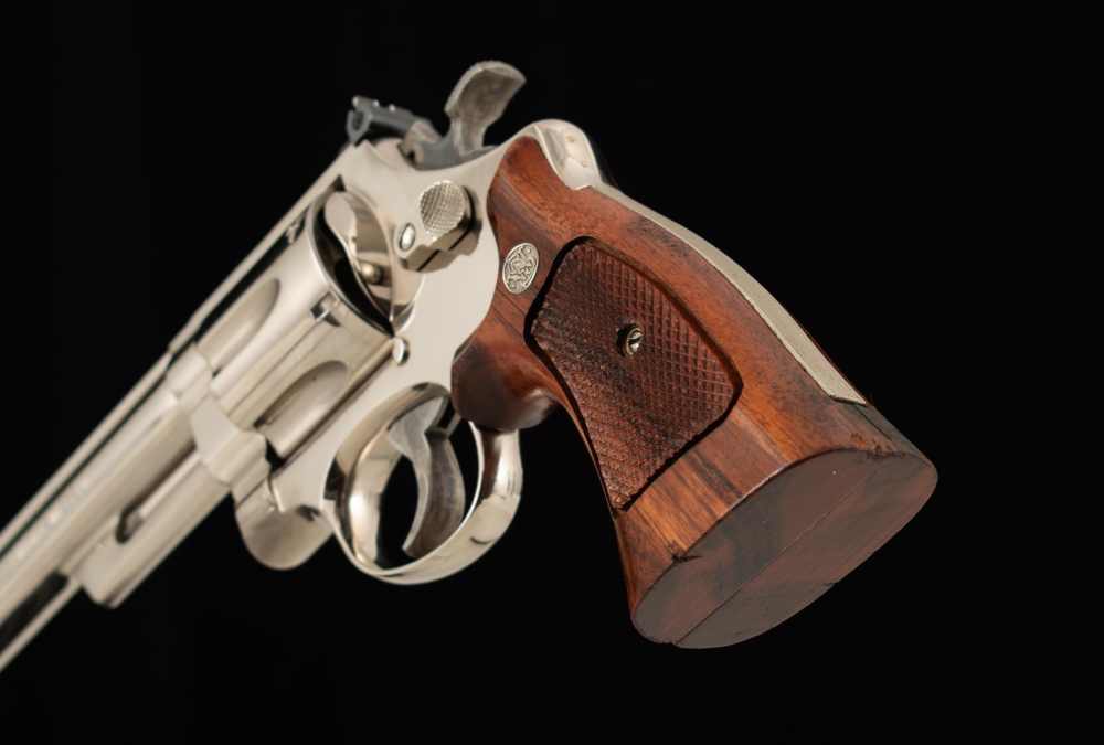 Smith & Wesson Model 29-3 .44MAG – c1985, 8 3/8”, NICKEL, 98%, MIRROR BORE-img-7