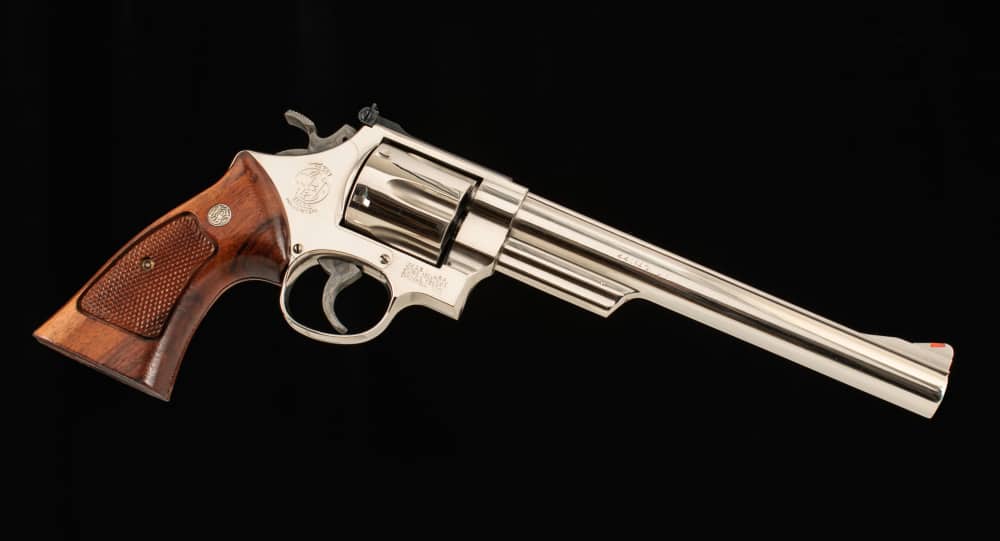 Smith & Wesson Model 29-3 .44MAG – c1985, 8 3/8”, NICKEL, 98%, MIRROR BORE-img-1