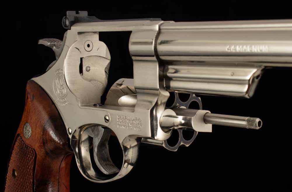 Smith & Wesson Model 29-3 .44MAG – c1985, 8 3/8”, NICKEL, 98%, MIRROR BORE-img-14