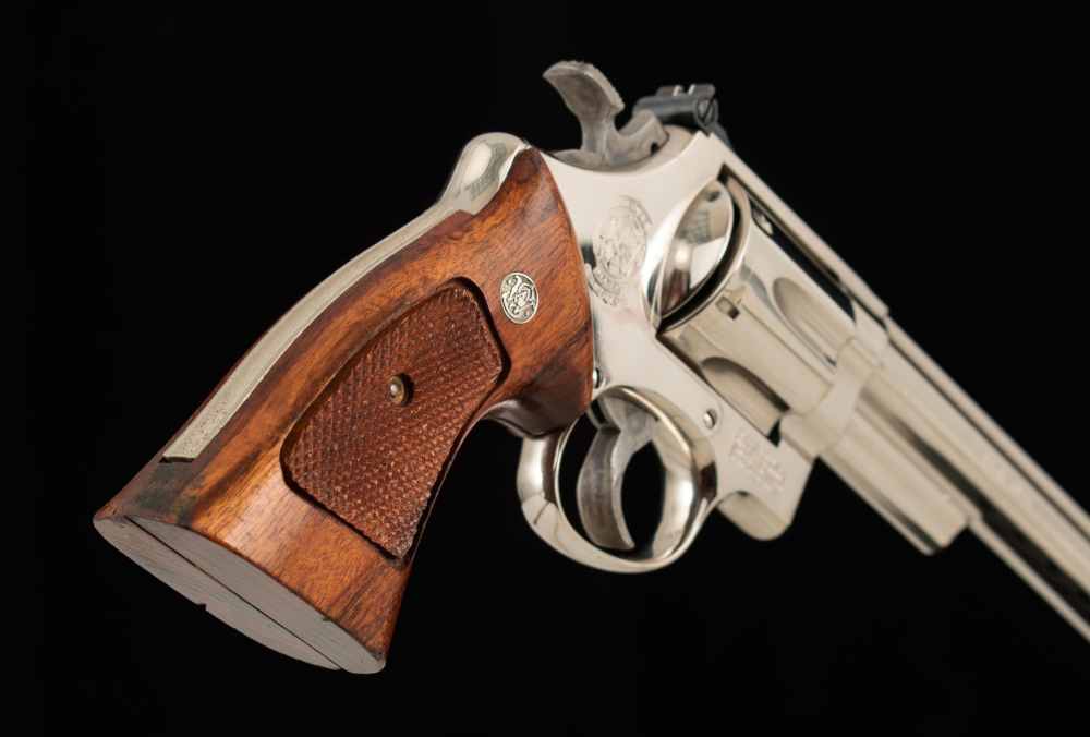 Smith & Wesson Model 29-3 .44MAG – c1985, 8 3/8”, NICKEL, 98%, MIRROR BORE-img-9