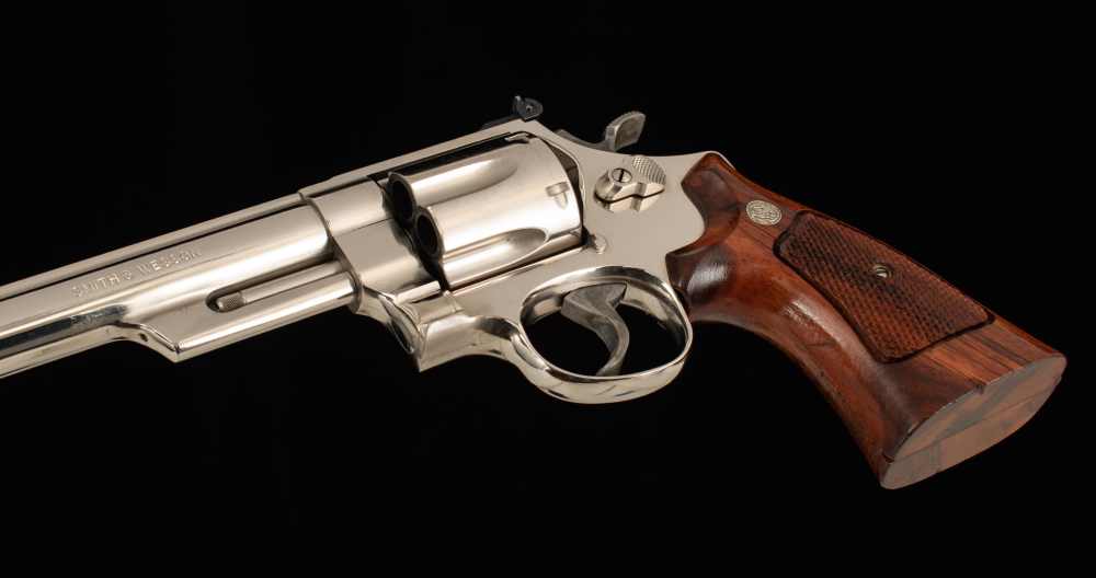 Smith & Wesson Model 29-3 .44MAG – c1985, 8 3/8”, NICKEL, 98%, MIRROR BORE-img-6