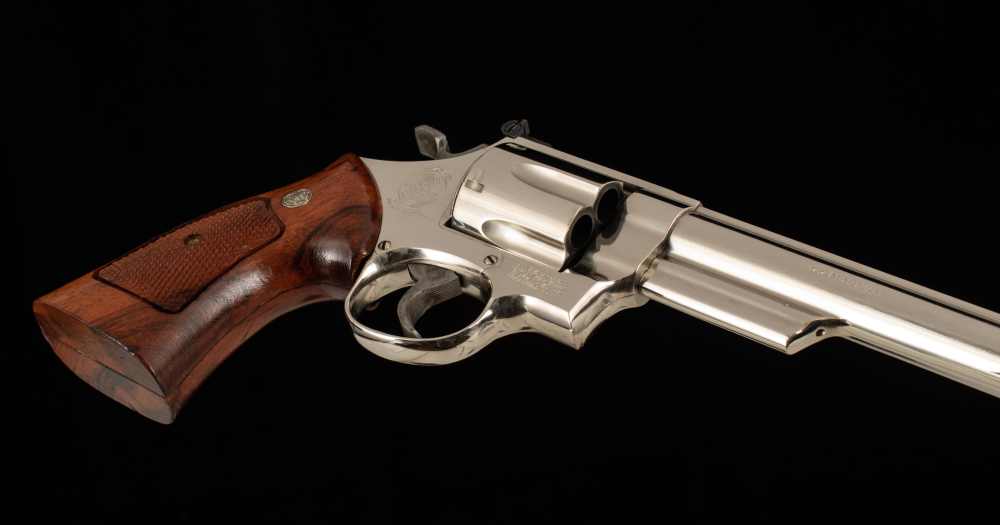 Smith & Wesson Model 29-3 .44MAG – c1985, 8 3/8”, NICKEL, 98%, MIRROR BORE-img-10