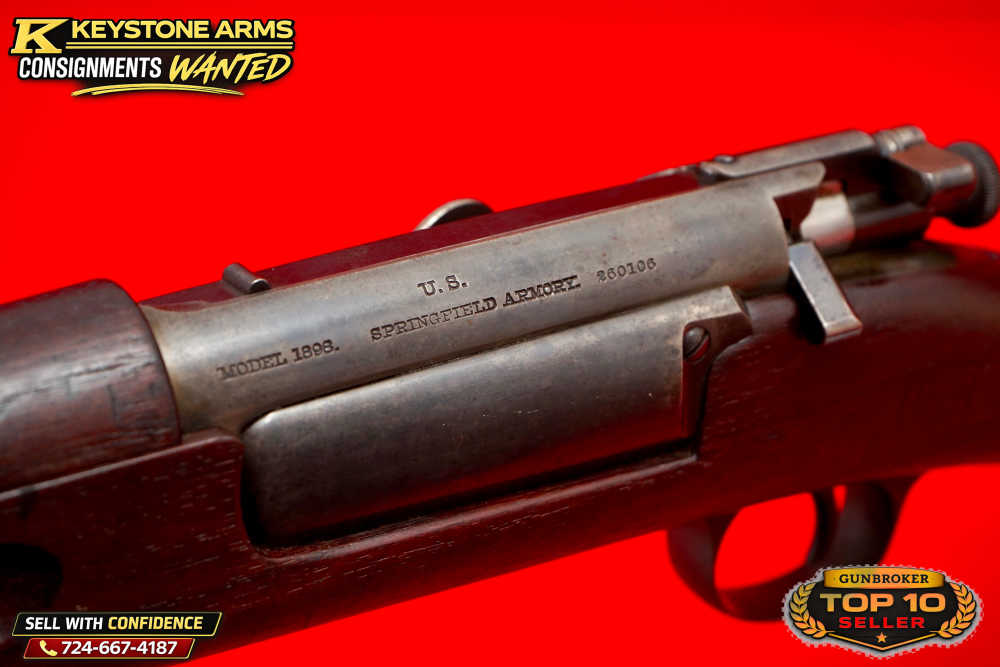 Desired 1900 US. Springfield Armory 1898 .30-40 KRAG -img-17