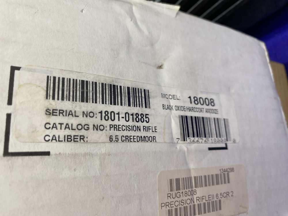 2016 Ruger Precision 6.5 Creedmoor Black 24" *RANGE READY SHOOTERS KIT*-img-6