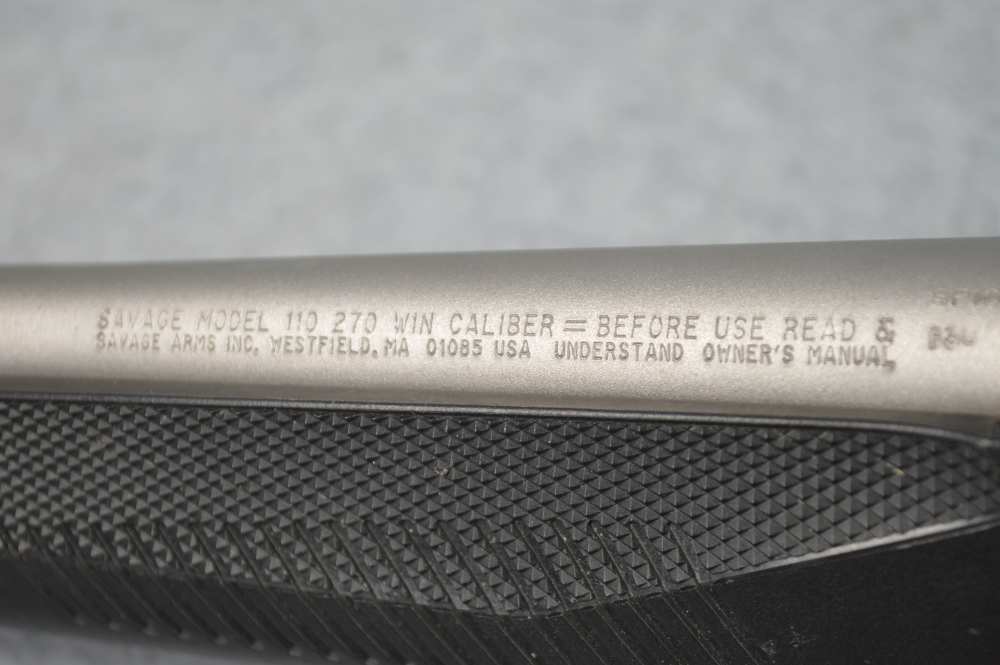 Savage 110 Lightweight Storm 270 Winchester 20" Stainless Fluted-img-18