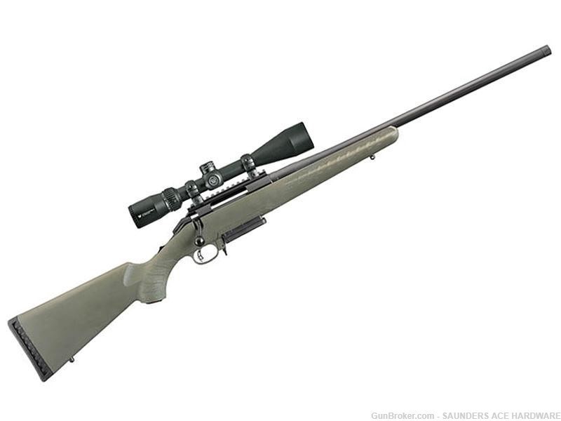 RUGER AMERICAN Bolt Action Rifle + Vortex Crossfire II Scope 6.5 Creedmoor -img-1