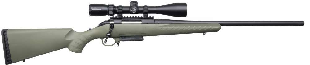 RUGER AMERICAN Bolt Action Rifle + Vortex Crossfire II Scope 6.5 Creedmoor -img-3