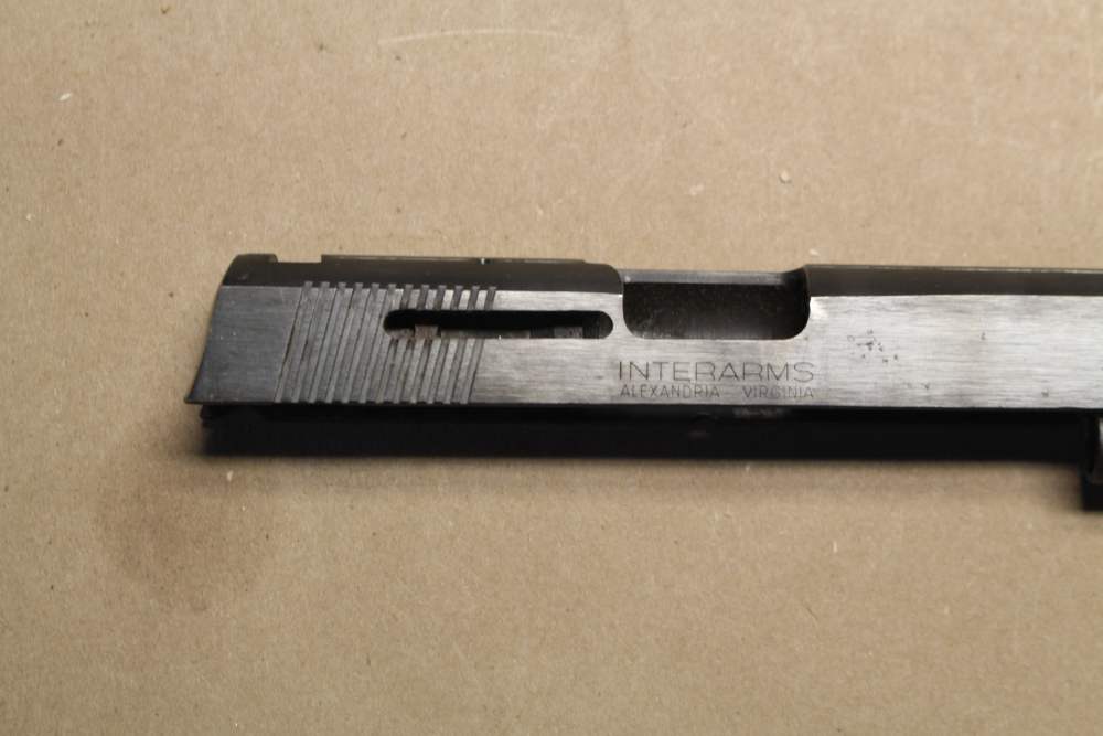 Interarms Star 9MM pistol slide-img-5