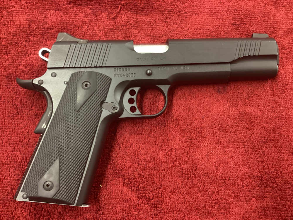 Kimber Custom LW .45ACP 5” Barrel w/Soft Gray Case - NO CC FEES!-img-2