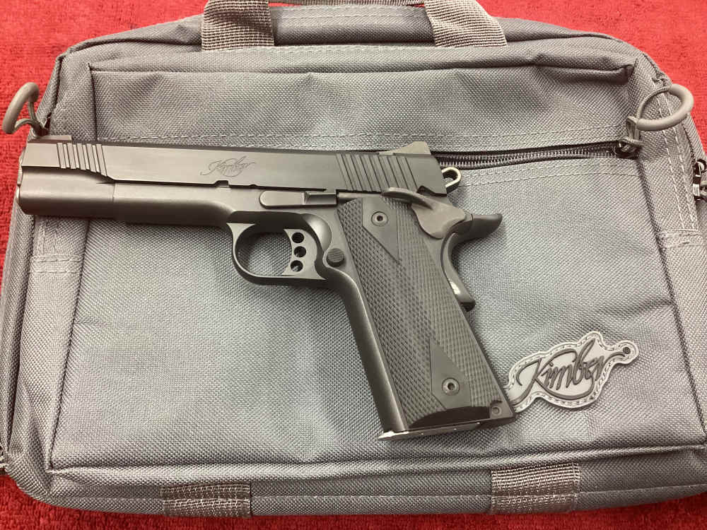 Kimber Custom LW .45ACP 5” Barrel w/Soft Gray Case - NO CC FEES!-img-0