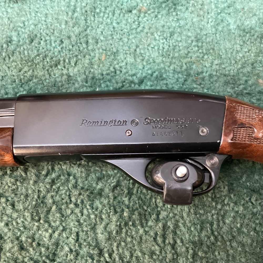 Used Remington 552 Speedmaster semi-auto rifle .22 short, long, long rifle-img-4